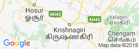 Krishnagiri map